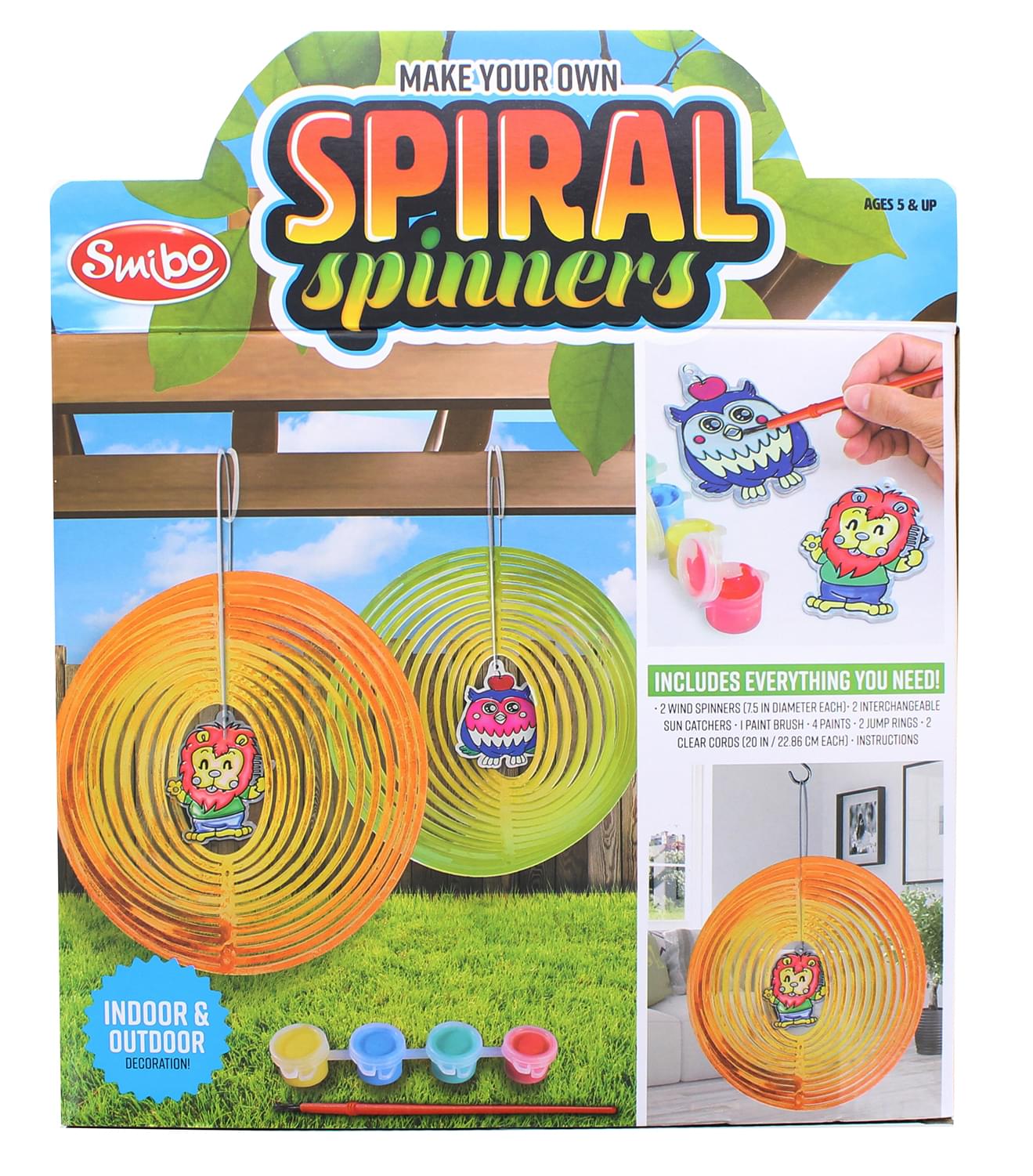 Make Your Own Spiral Spinners Craft Kit | Makes 2