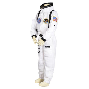 Jr Astronaut Suit (White) W/Cap Child Costume