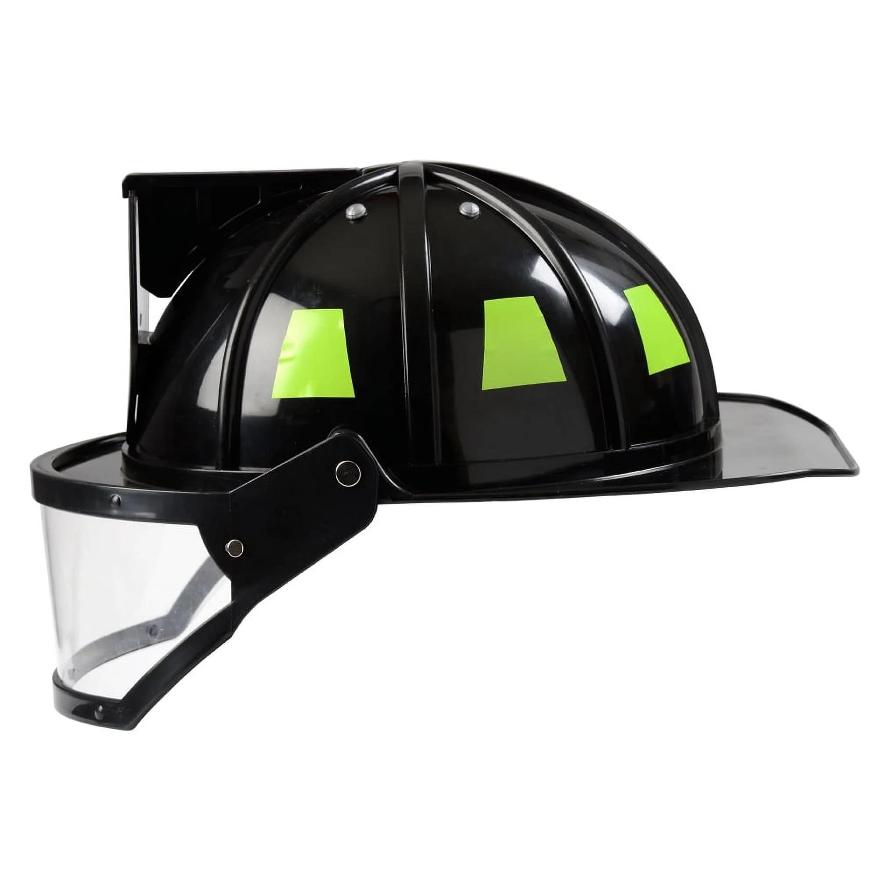 Firefighter Adult Costume Black Helmet