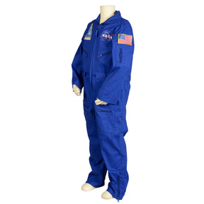 Jr. NASA Flight Suit & Embroidered Cap Costume Child Toddler