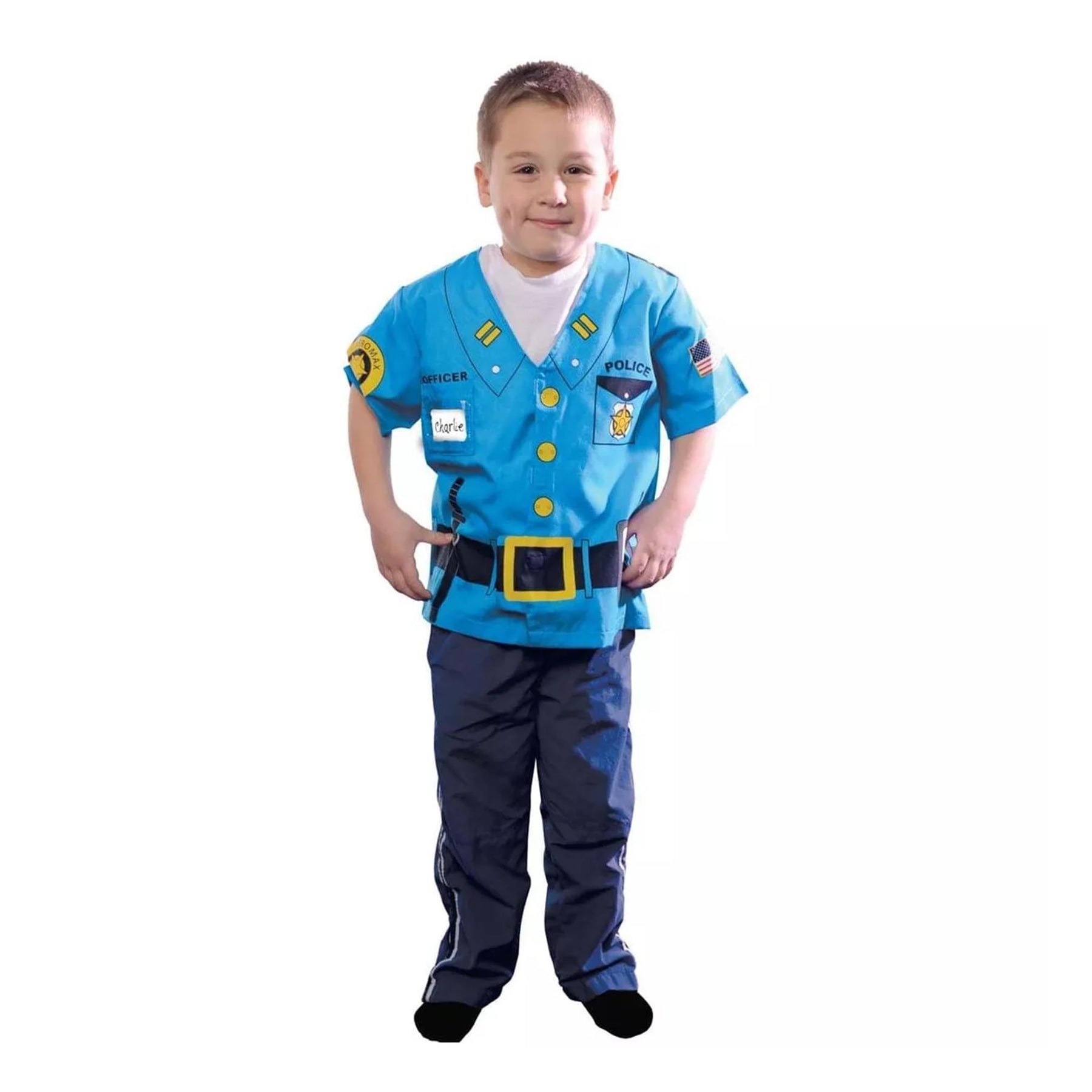 My 1st Career Gear Police Shirt Costume Child Toddler