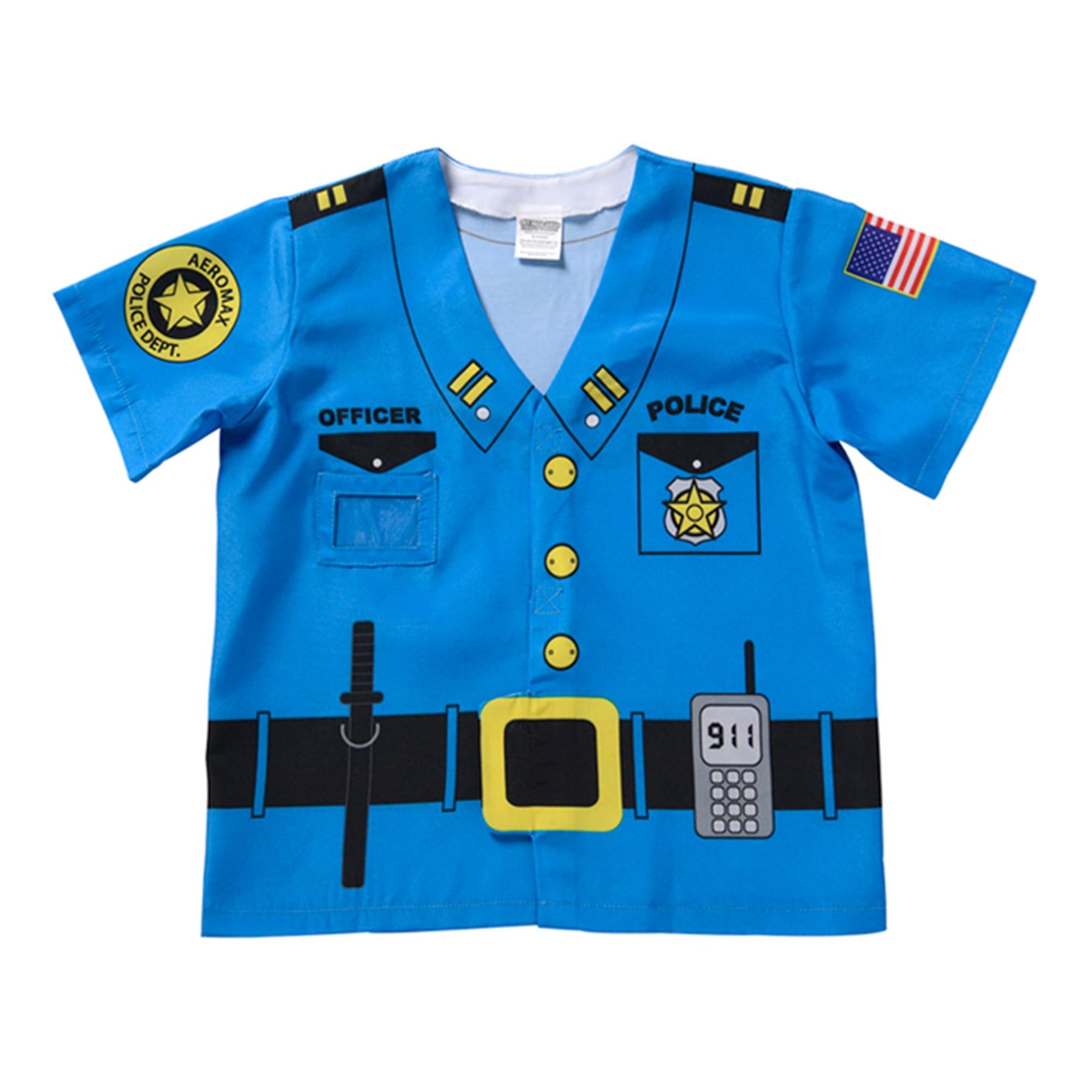 My 1st Career Gear Police Shirt Costume Child Toddler