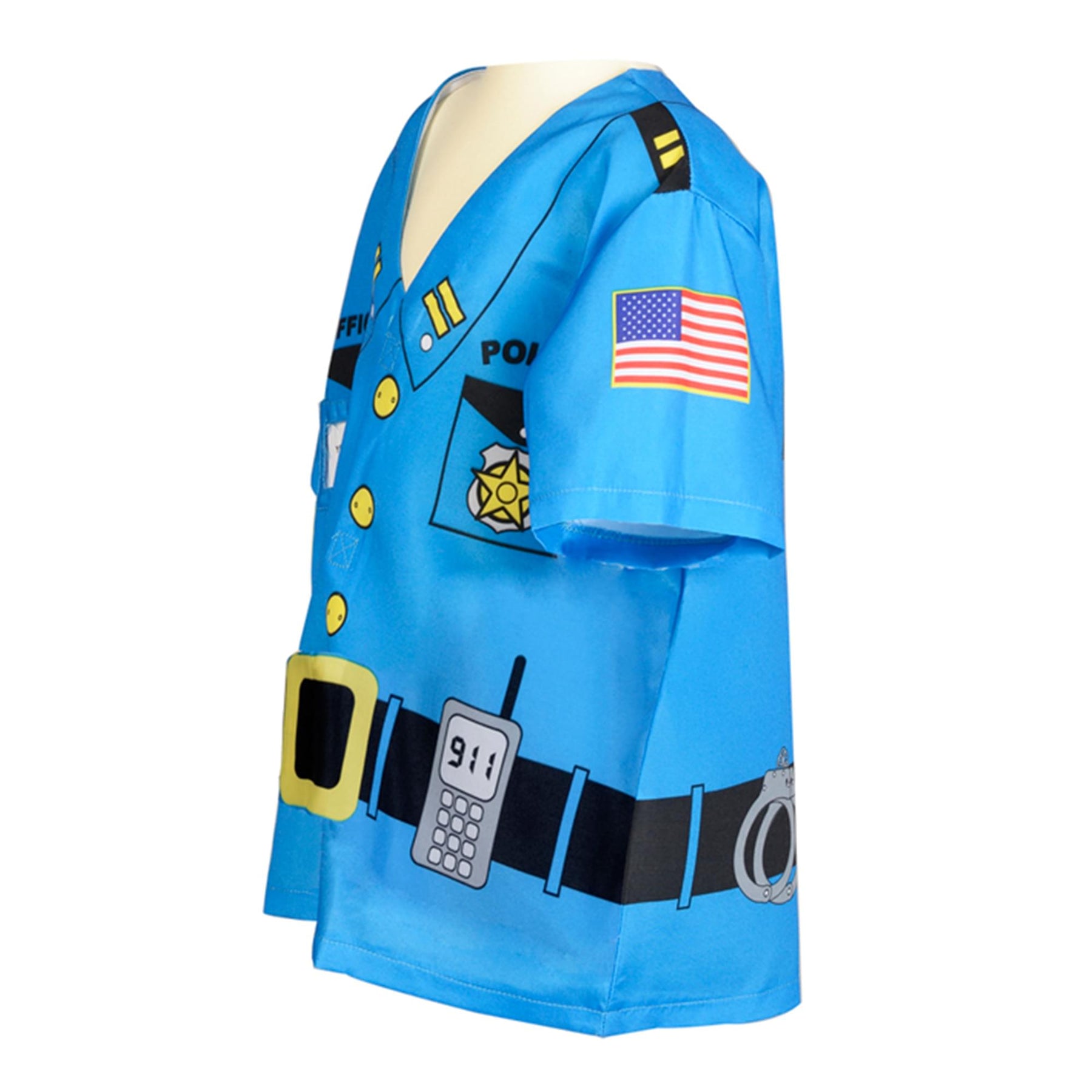 My 1st Career Gear Police Shirt Costume Child Toddler