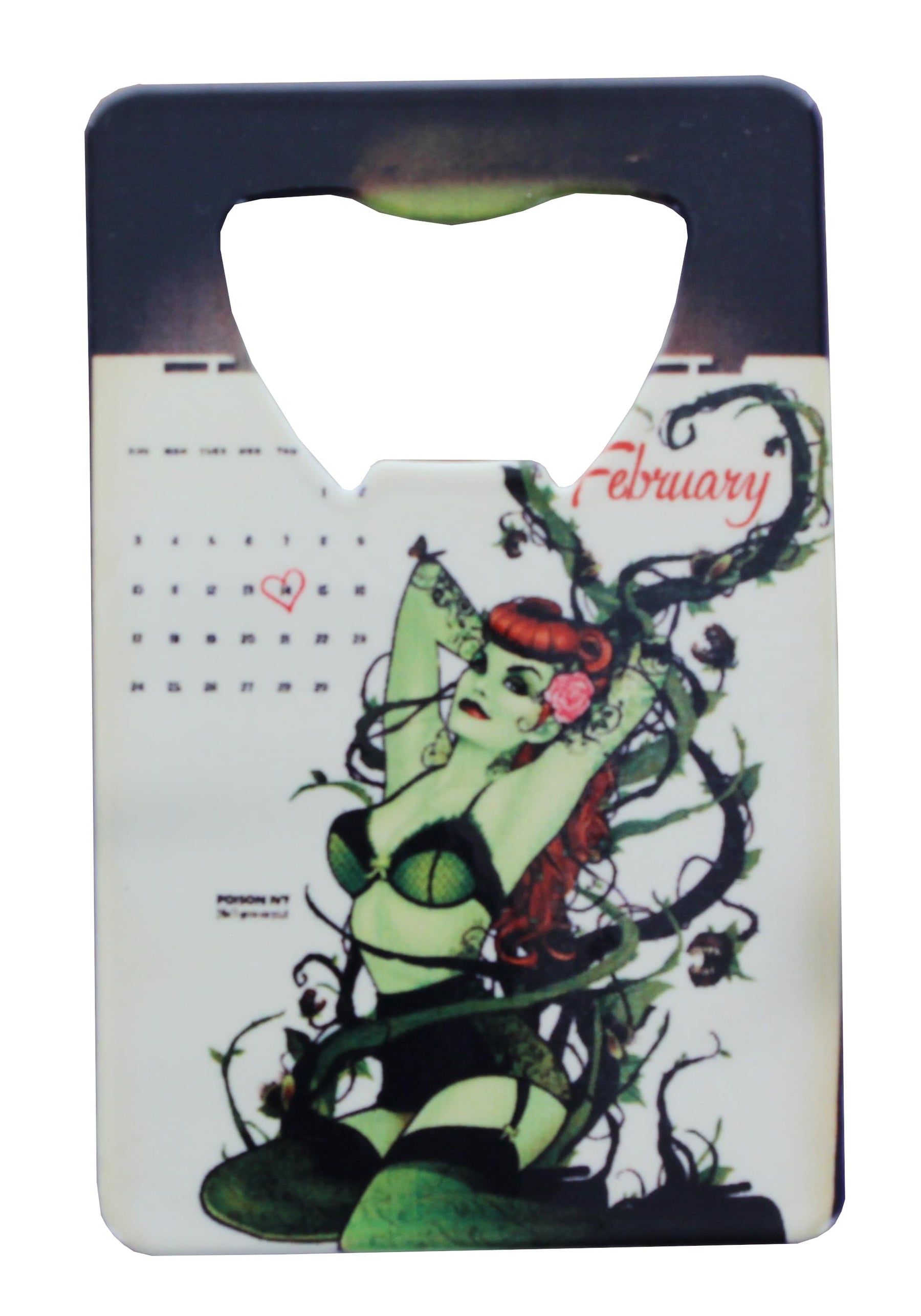 DC Comics Bombshells Poison Ivy Credit Card Bottle Opener