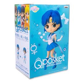 Sailor Moon Eternal Q Posket Action Figure | Super Sailor Mercury (Version A)