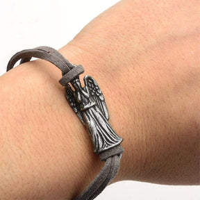 Doctor Who Weeping Angel Cord Bracelet