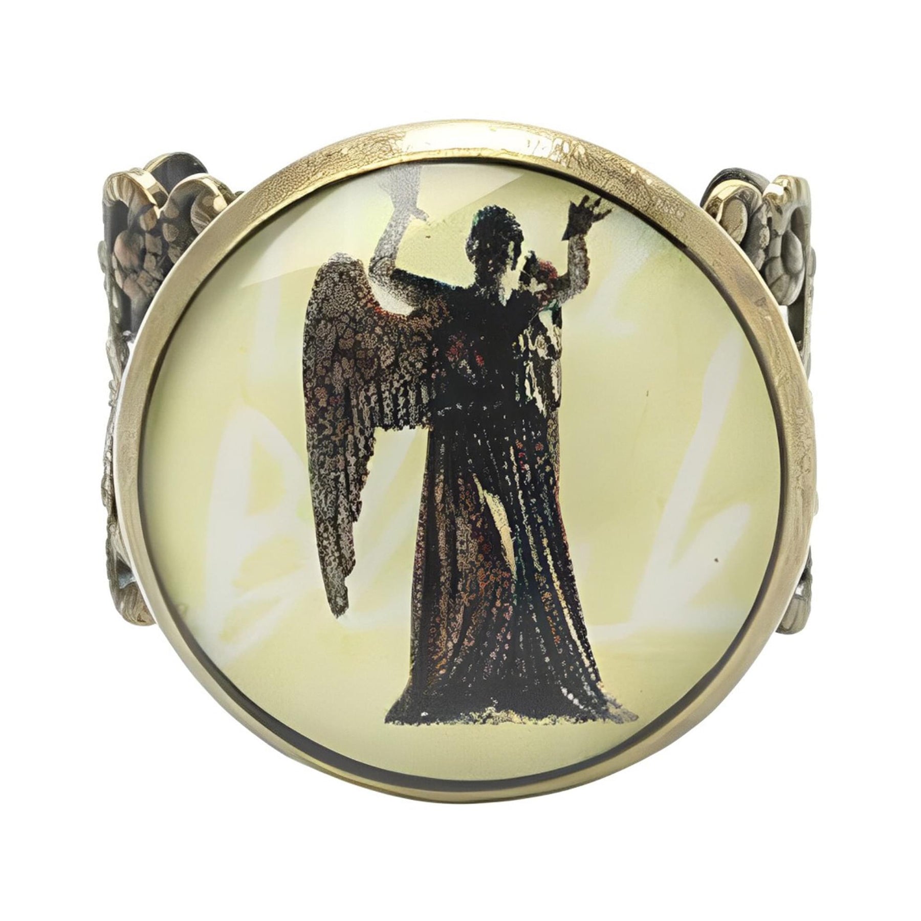 Doctor Who Weeping Angel Filing Ring