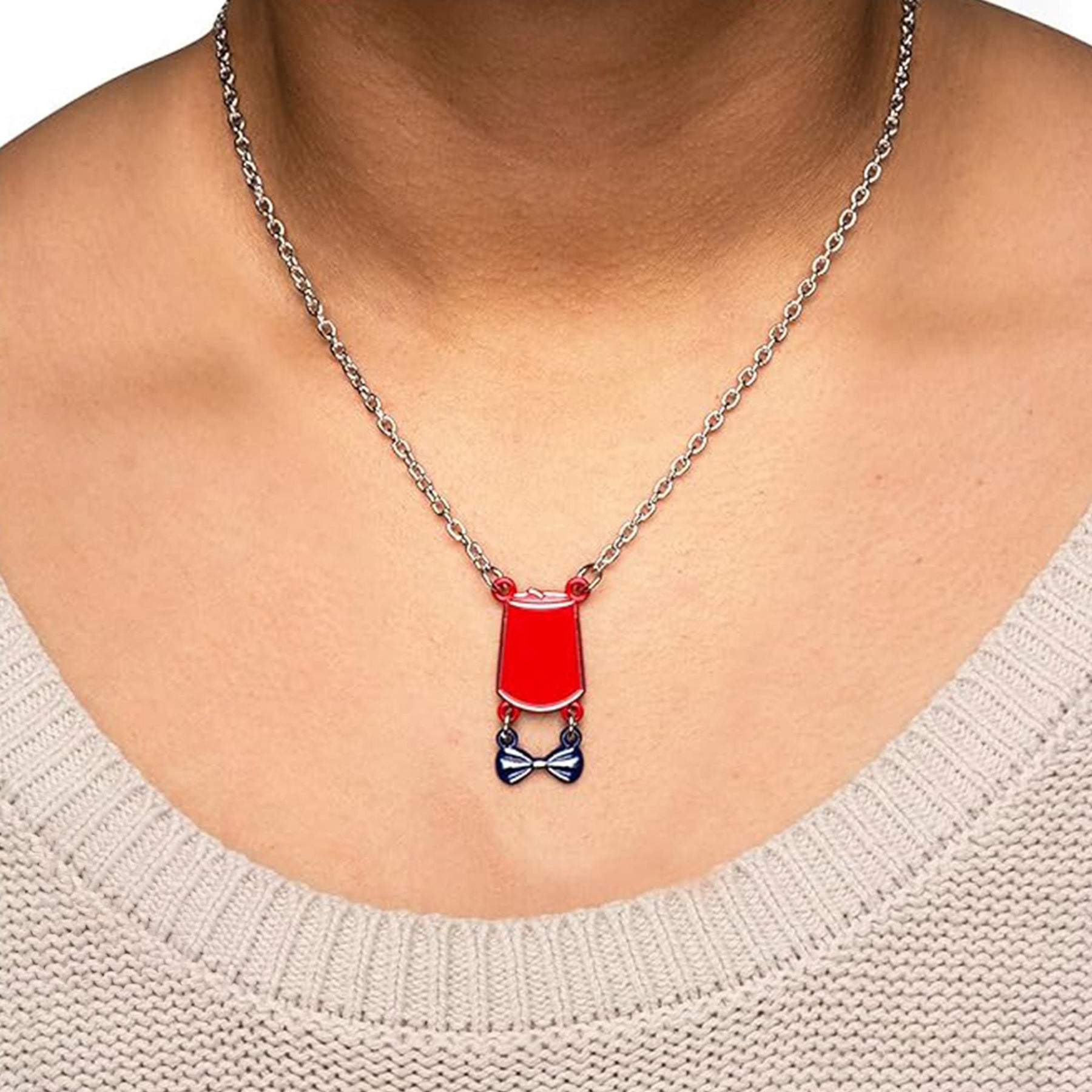 Doctor Who Fez & Bowtie Necklace