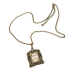 Doctor Who Antique Frame Necklace