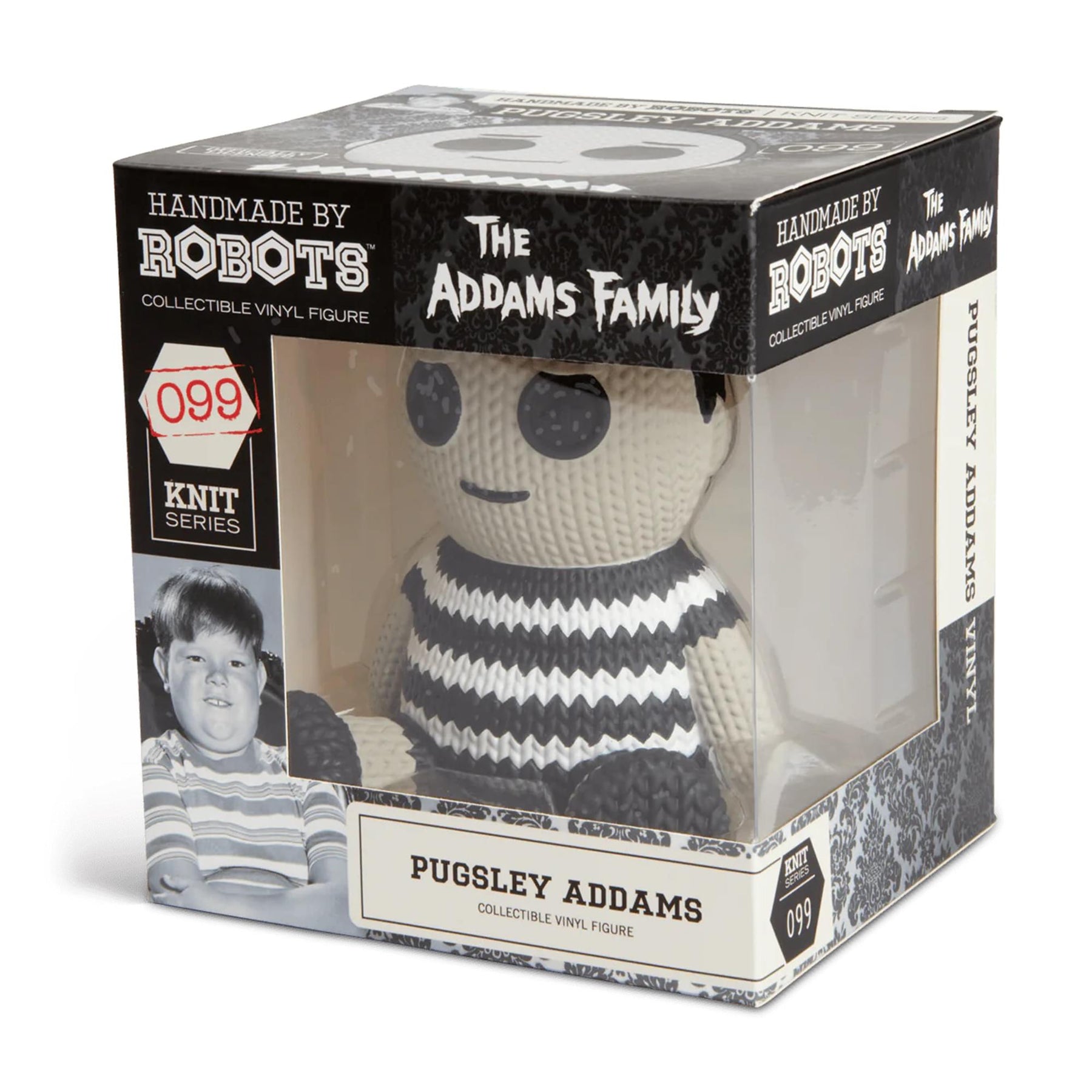 The Addams Family Handmade By Robots #099 Pugsley 5 Inch Vinyl Figure