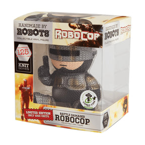 Robocop Handmade By Robots #125 Battle Damaged Robocop 5 Inch Vinyl Figure