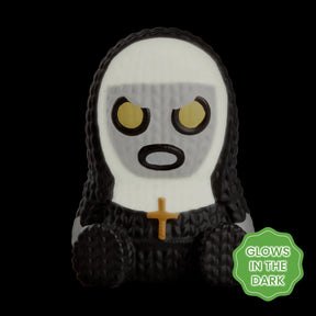 The Nun Handmade By Robots #030 GITD Micro Vinyl Figure