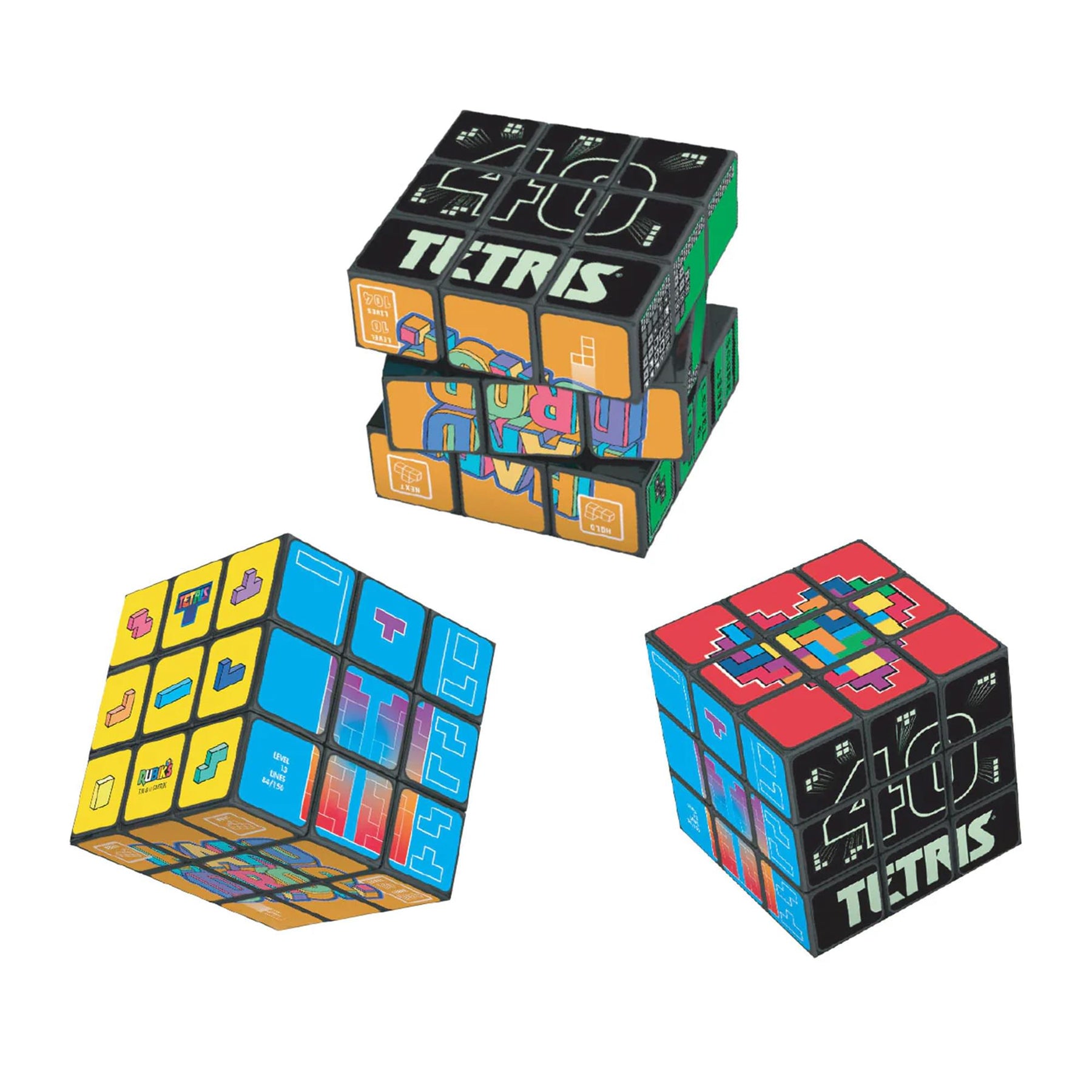 Tetris 40th Anniversary Rubik's Cube