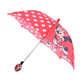 Disney Minnie Mouse 21-Inch Kid's Umbrella With Clamshell Handle