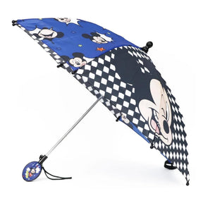 Disney Mickey Mouse 21-Inch Kid's Umbrella With Clamshell Handle