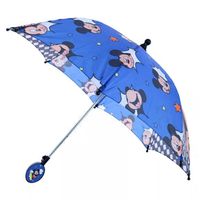 Disney Mickey Mouse 21-Inch Kid's Umbrella With Clamshell Handle