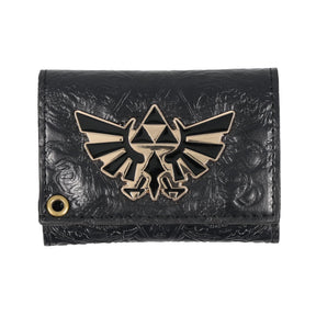 Nintendo Legend of Zelda Triforce Metal Badge Chain Wallet