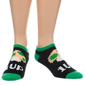 Super Mario Bros. Ankle Socks: 5 Pack