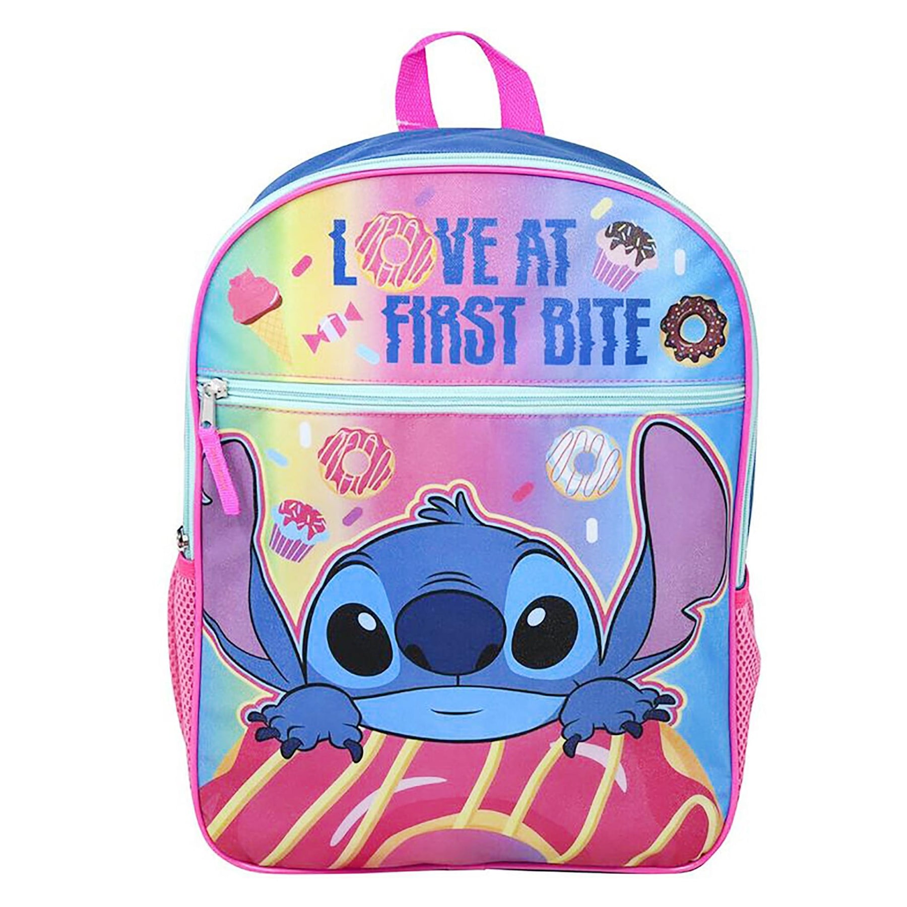 Disney Stitch Love At First Bite 16 Inch Backpack