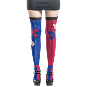 DC Comics Harley Quinn Women's Sheer Costume Tights