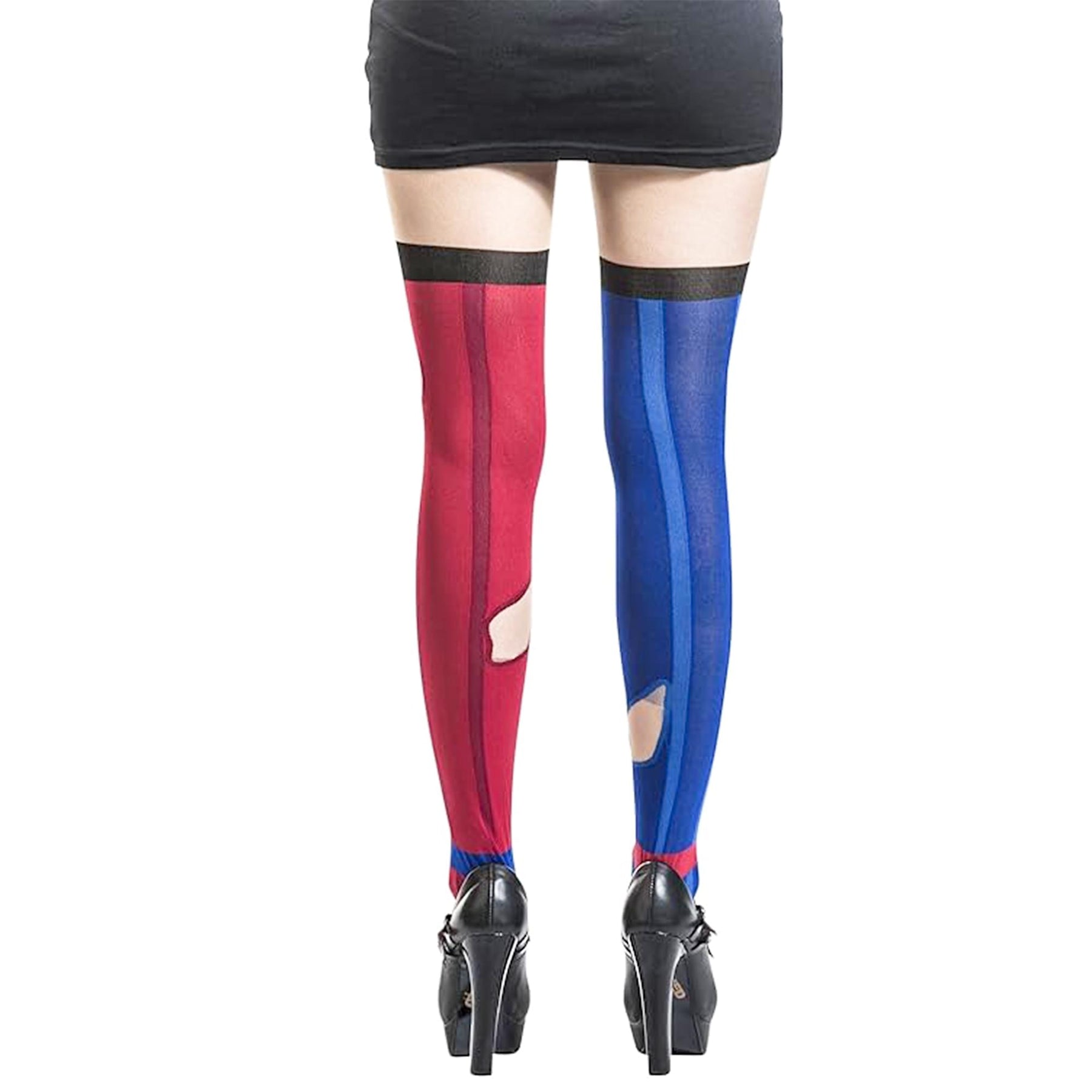 DC Comics Harley Quinn Women's Sheer Costume Tights