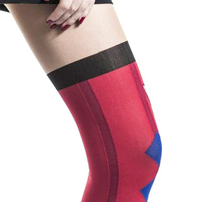 DC Comics Harley Quinn Women's Sheer Costume Tights