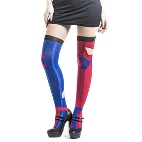 DC Comics Harley Quinn Women's Sheer Costume Tights