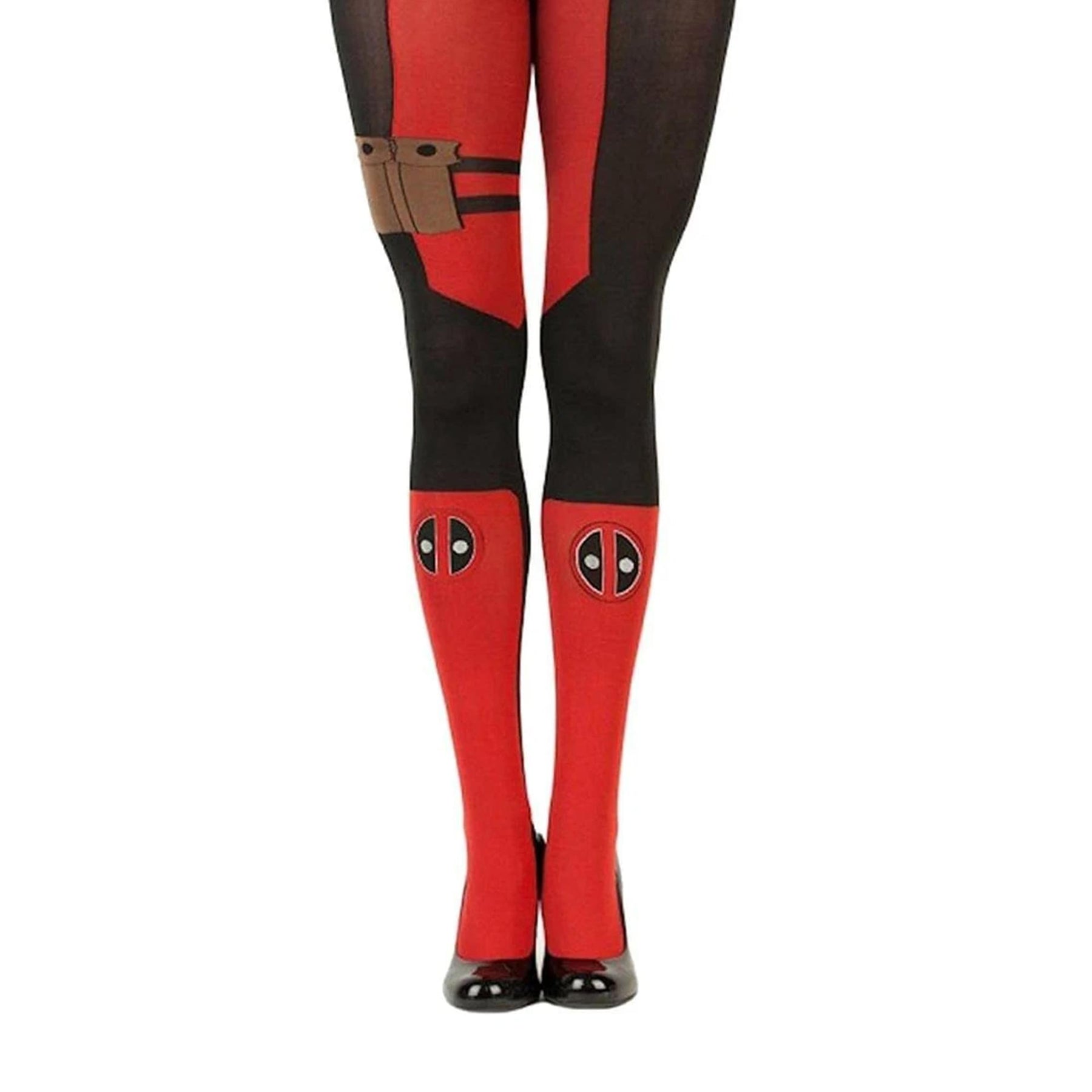 Marvel Deadpool Women's Sheer Costume Tights