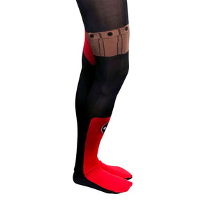 Marvel Deadpool Women's Sheer Costume Tights