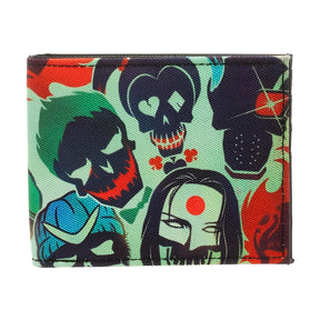 Suicide Squad Skulls Men's Bi-Fold Wallet