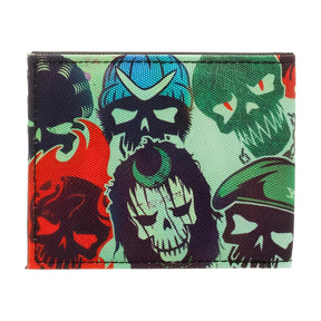 Suicide Squad Skulls Men's Bi-Fold Wallet