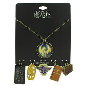 Fantastic Beasts And Where To Find Them 6-Piece Charm Necklace