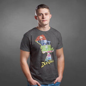 Disney Duck Tales Characters Charcoal T-Shirt