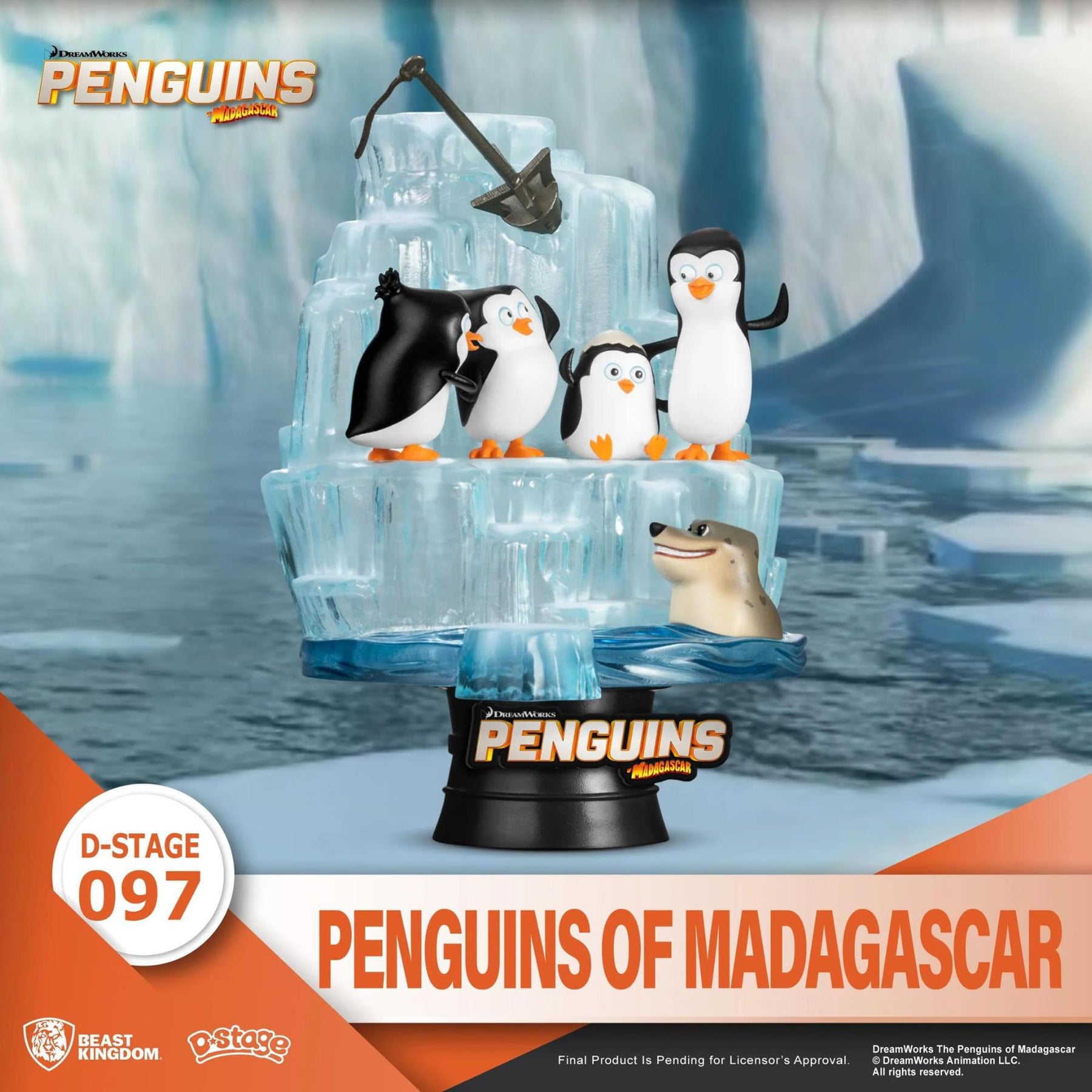 Penguins of Madagascar DS-097 6 Inch D-Stage Statue