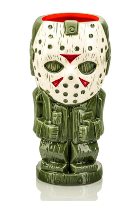 Geeki Tikis Friday The 13th Jason Voorhees | Ceramic Tiki Mug | Holds 26 Ounces