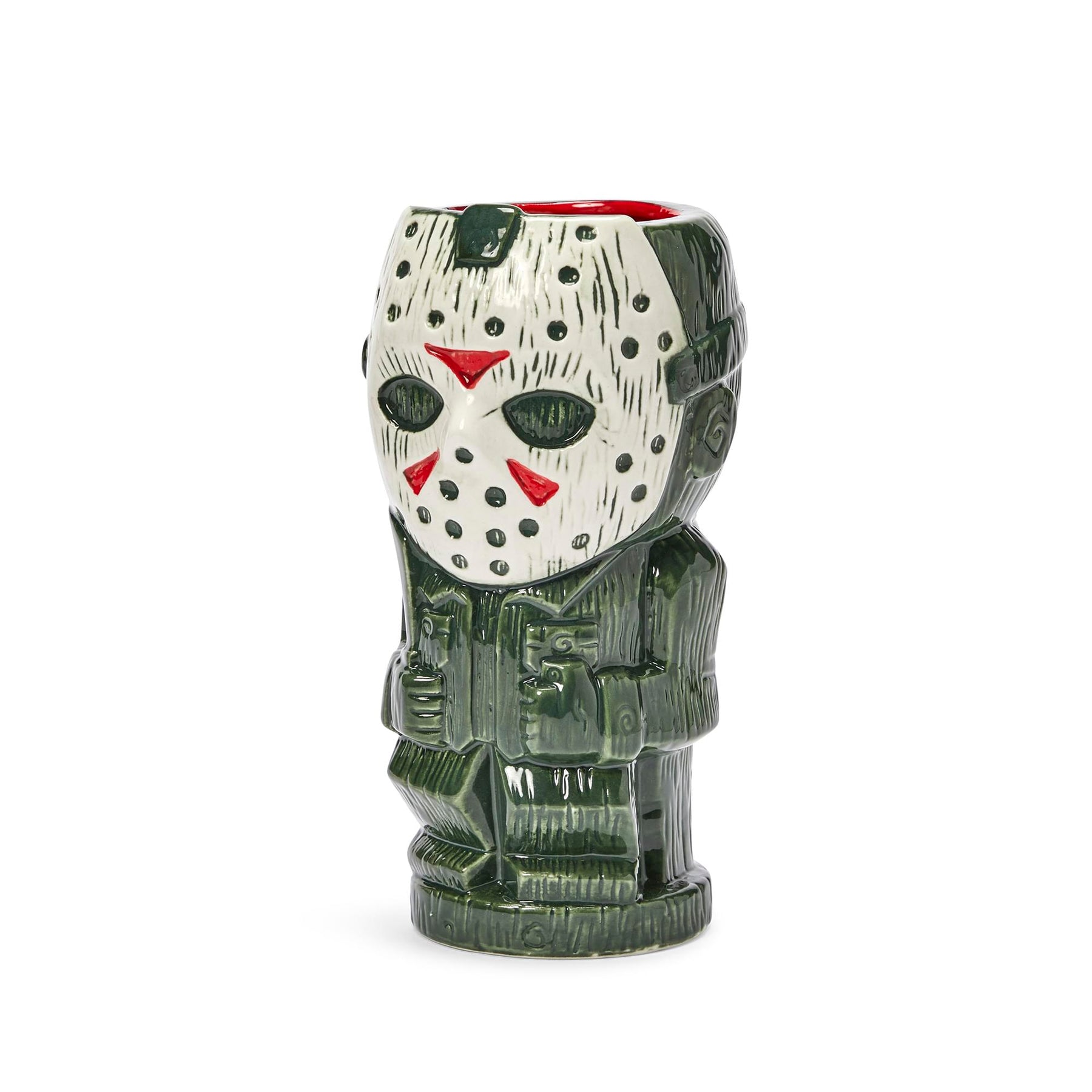 Geeki Tikis Friday The 13th Jason Voorhees | Ceramic Tiki Mug | Holds 26 Ounces