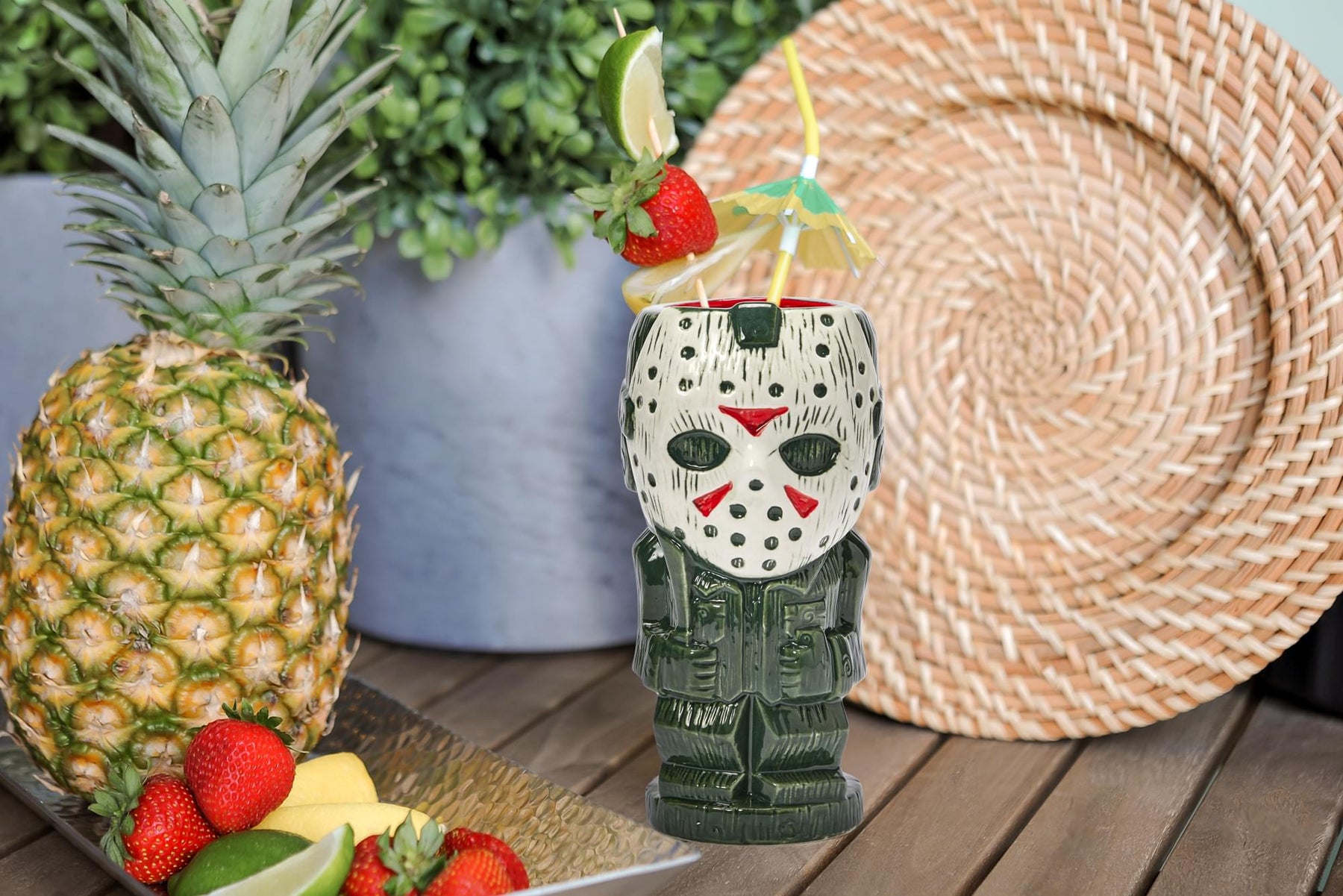 Geeki Tikis Friday The 13th Jason Voorhees | Ceramic Tiki Mug | Holds 26 Ounces