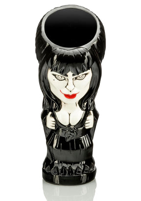 Geeki Tikis Elvira Mistress of the Dark Mug | Tiki Style Cup | Holds 20 Ounces