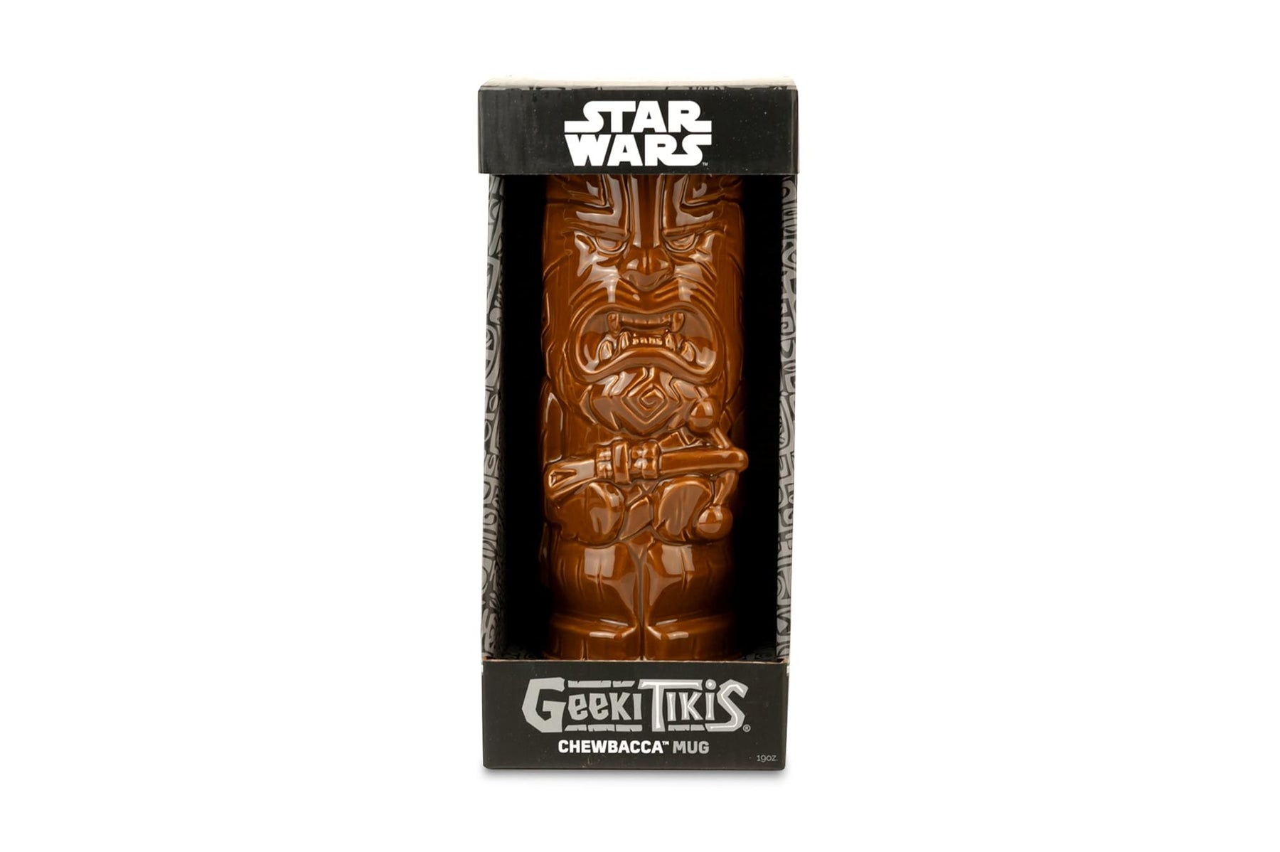 Geeki Tikis Star Wars Chewbacca Mug | Ceramic Tiki Style Cup | Holds 21 Ounces