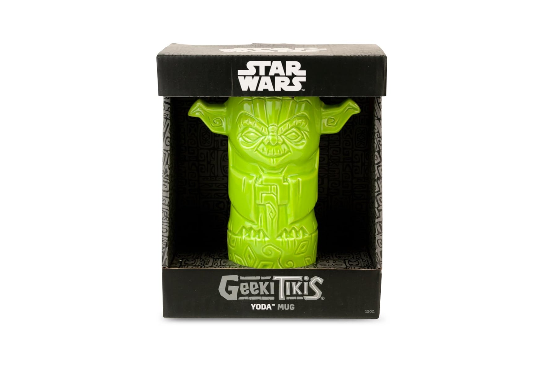 Geeki Tikis Star Wars Master Yoda Mug | Ceramic Tiki Style Cup | Holds 12 Ounces