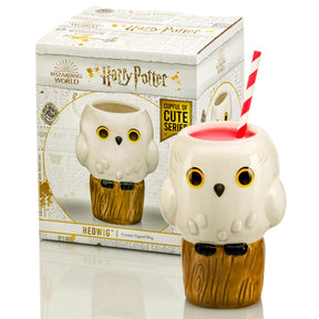 Cupful Of Cute Harry Potter Hedwig Ceramic Mug | Holds 14 Ounces