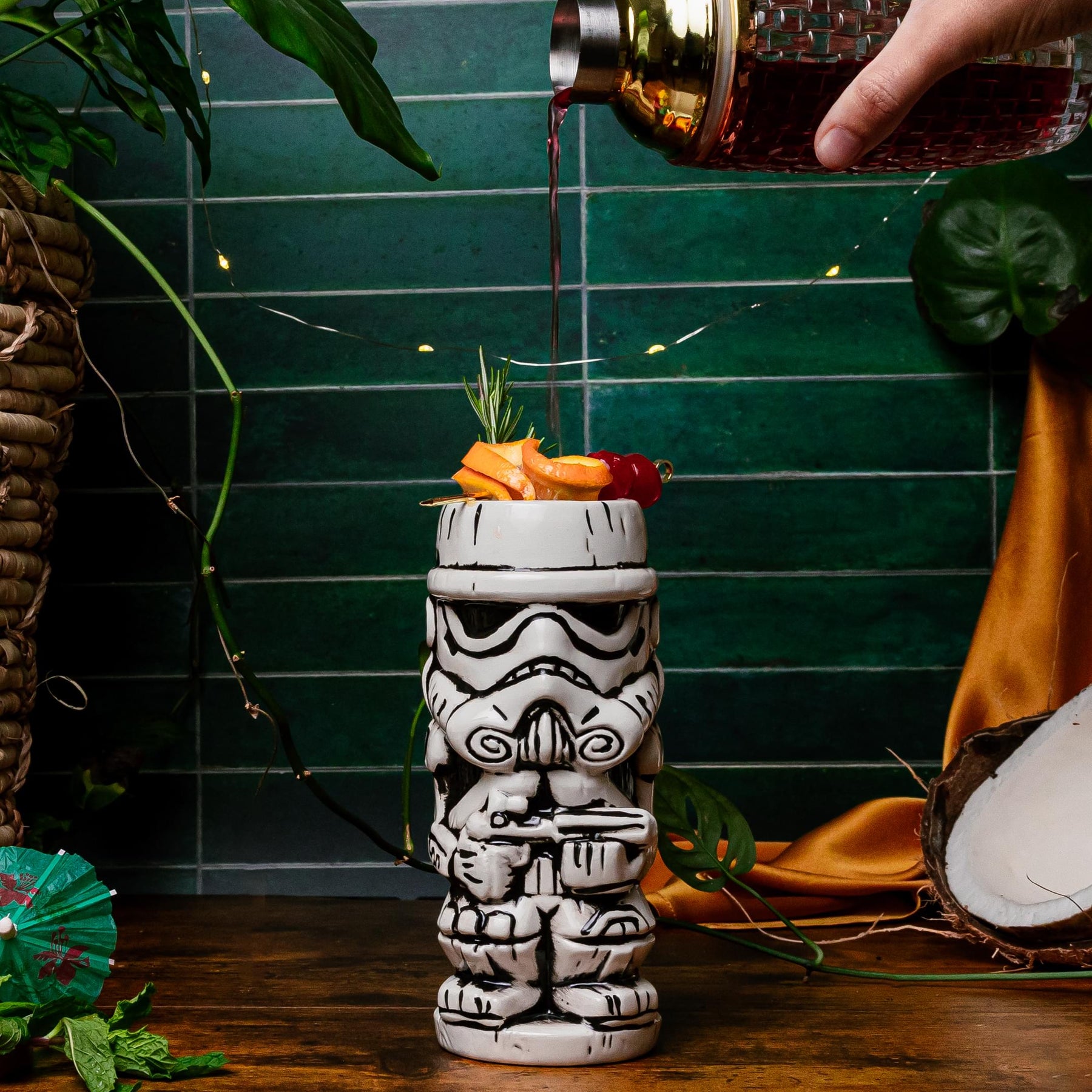 Geeki Tikis Star Wars Stormtrooper V2 Ceramic Mug | Holds 15 Ounces