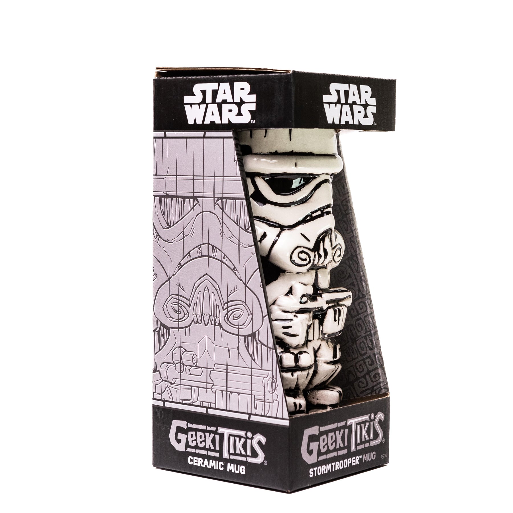 Geeki Tikis Star Wars Stormtrooper V2 Ceramic Mug | Holds 15 Ounces