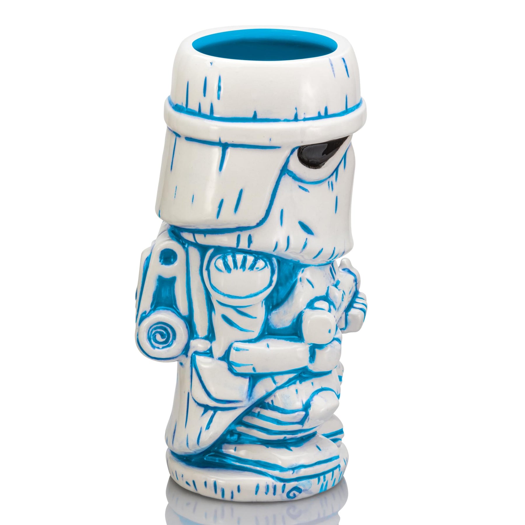 Geeki Tikis Star Wars Snowtrooper Ceramic Mug | Holds 16 Ounces