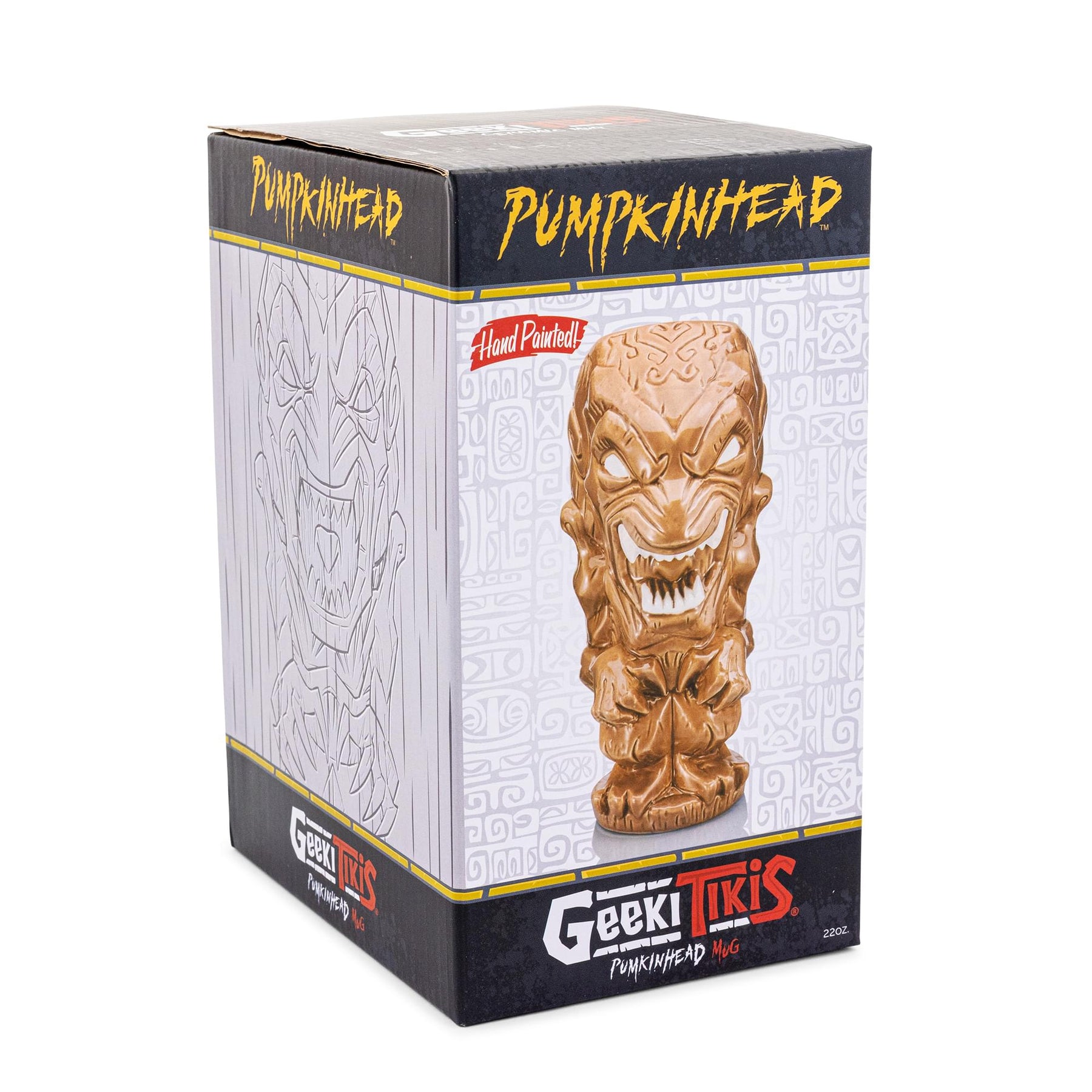 Geeki Tikis Pumpkinhead Ceramic Mug | Holds 22 Ounces