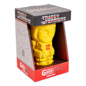 Geeki Tikis Transformers Bumblebee Ceramic Mug | Holds 16 Ounces