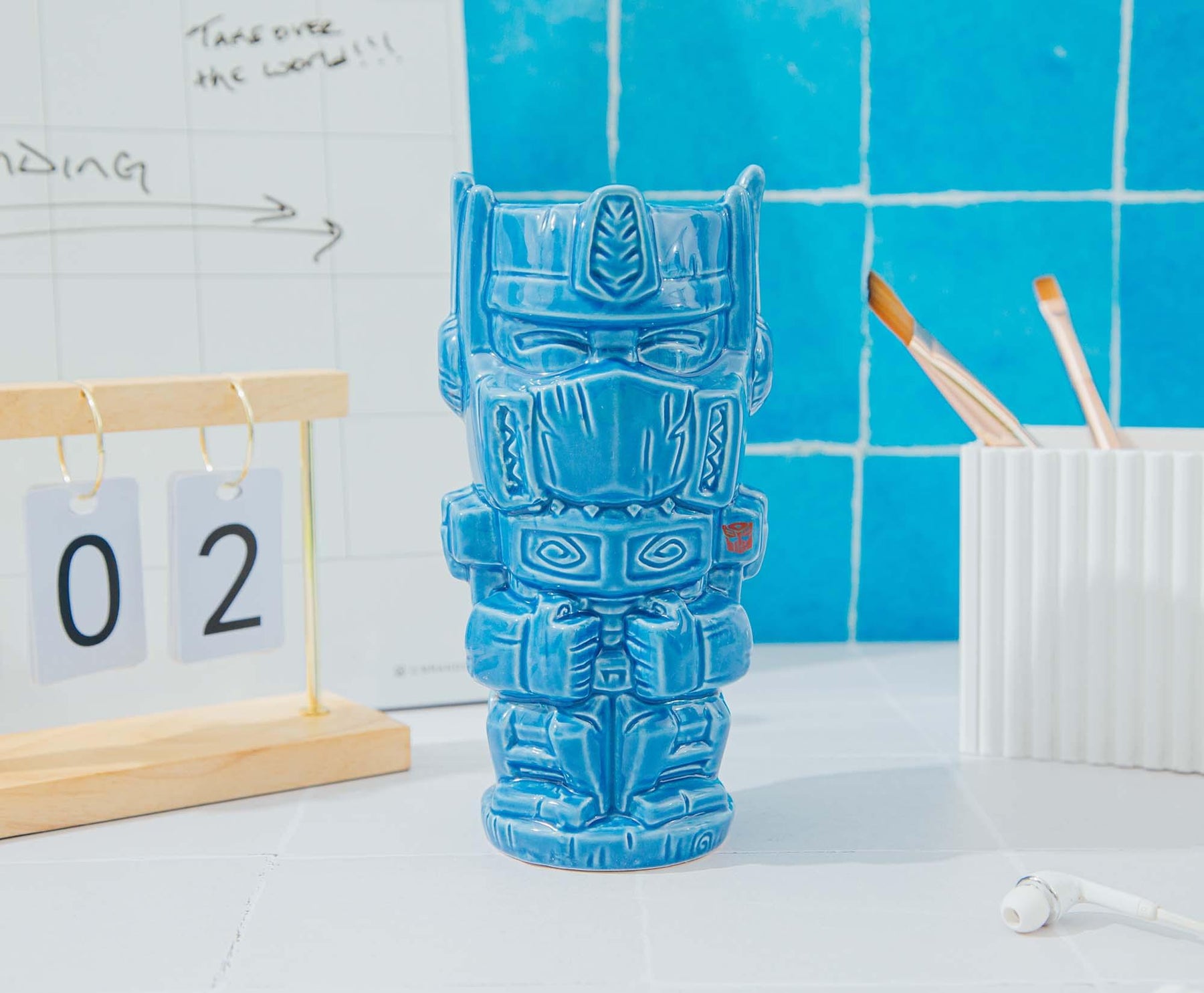 Geeki Tikis Transformers Optimus Prime Ceramic Mug | Holds 18 Ounces