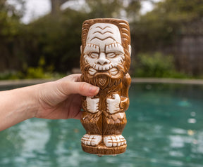 Geeki Tikis Bigfoot Ceramic Mug | Holds 16 Ounces