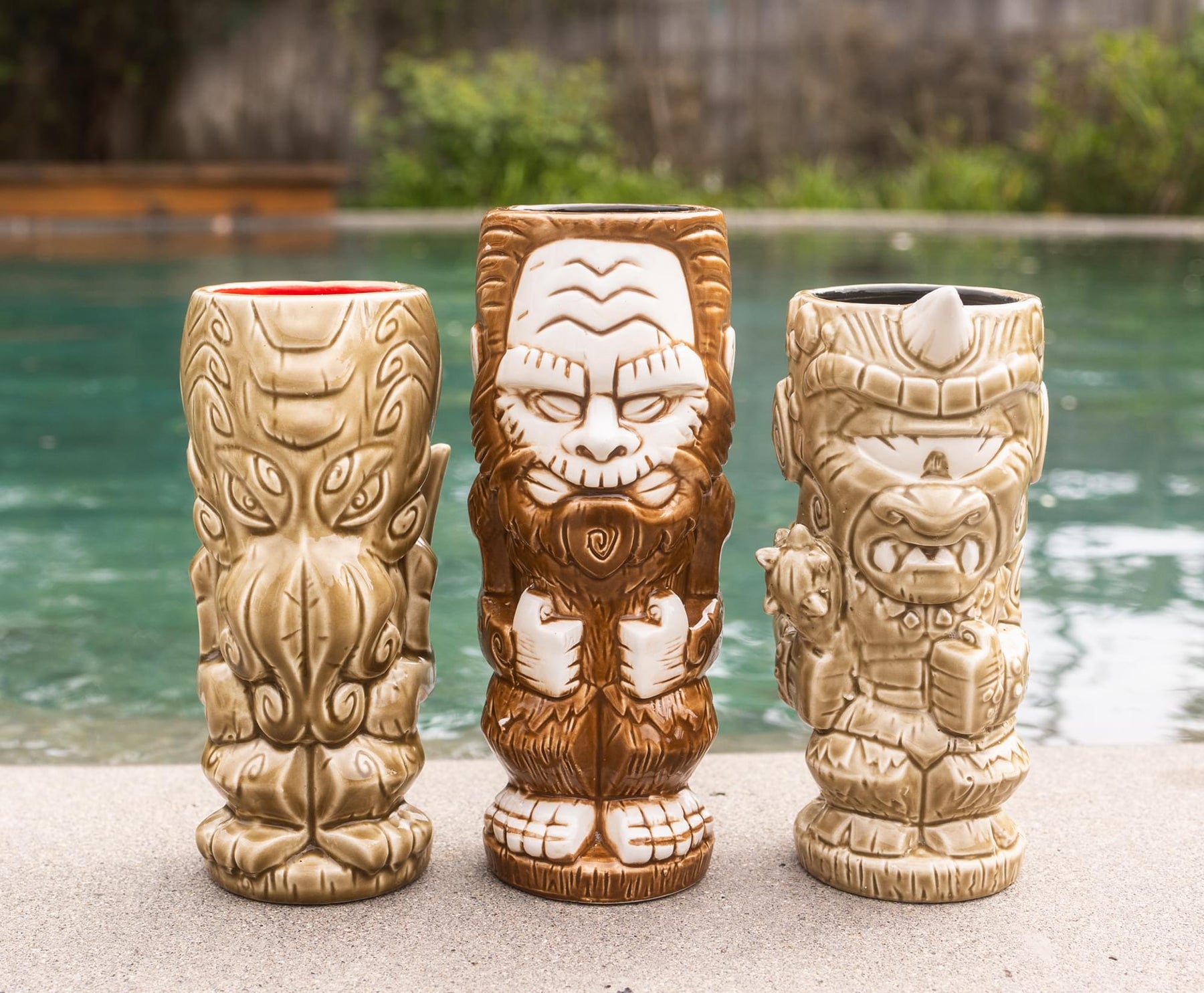 Geeki Tikis Bigfoot Ceramic Mug | Holds 16 Ounces