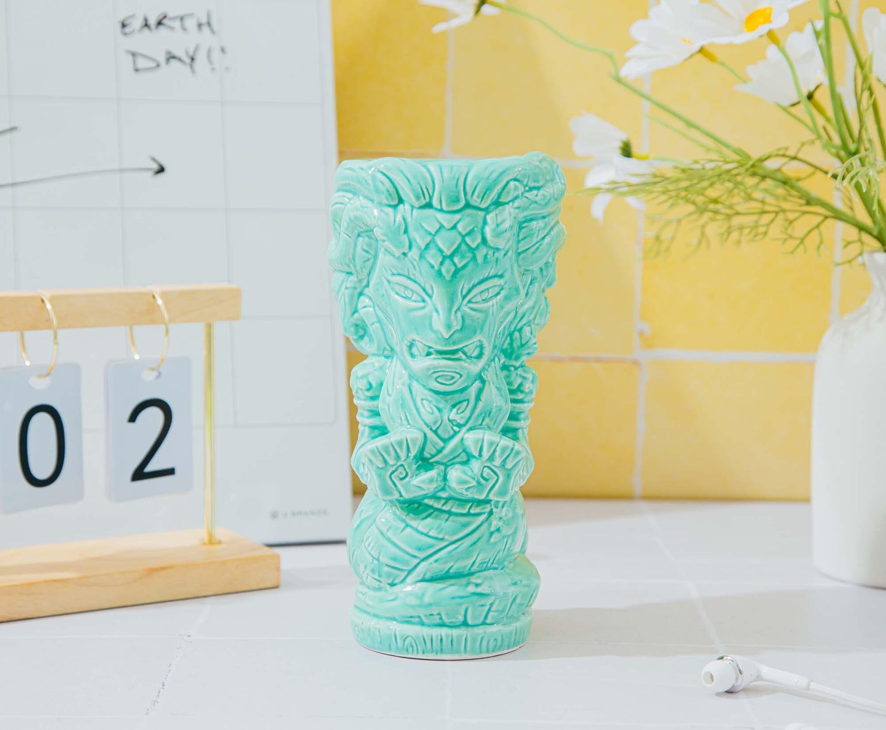 Geeki Tikis Medusa Ceramic Mug | Holds 15 Ounces